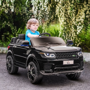 Mașină Electrică pentru Copii cu Motor Dublu, Suspensie și Telecomandă, 110x68x52 cm, Negru - Img 2