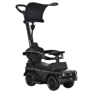 Masina impingere Copii – Jucarie Neagra cu Volan