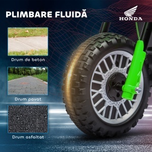 Motocicleta Copii 6V – Honda CRF450RL cu 3 Roti, Lumini & Sunete - Img 6