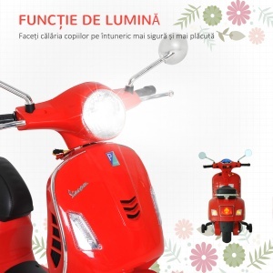 Motocicleta Electrica pentru Copii 6V – cu Muzica & Lumini - Img 6