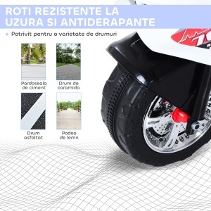 Motoreta Electrica Copii – 3 Roti, Lumini & Sunete - Img 5