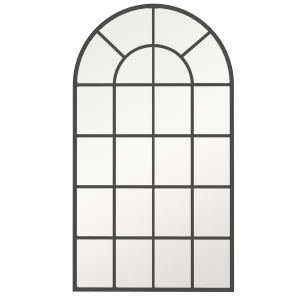 Oglinda Arcuita cu Cadrul Metalic – Design Modern