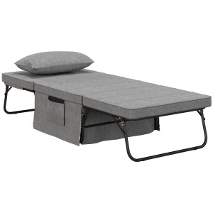 Pat Pliabil 4‑in‑1 – Spatar Reglabil 5 Nivele, 188×75×38 cm - Img 1