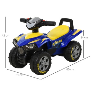 Quad Goodyear Copii 12–36 Luni – Cu Lumini & Sunete - Img 3