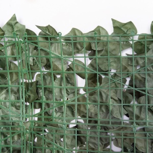 Rulou Artificial de Gard Viu din PE, Anti-UV, 300x100 cm, Frunze Verde inchis - Img 8