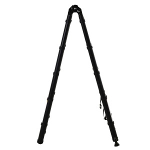 Scară Telescopică Pliabilă cu 10 Trepte, Scară Extensibilă din Aluminiu și Metal, 320x67x7 cm, Neagră - Img 9