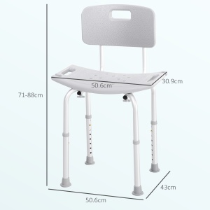 Scaun de dus din Aluminiu si Plastic, Inaltime reglabila 8 Niveluri - Img 3