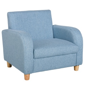 Scaun pentru Camera Copiilor în Material Textil Max. 65 kg 49x45x44cm Albastru