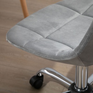 scaun rotativ, ergonomic, 59x59x81-91cm gri - Img 8