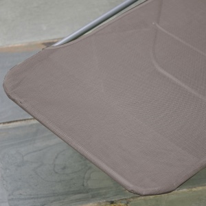 sezlong reglabil, 182x56x28cm, culoare cafea - Img 8