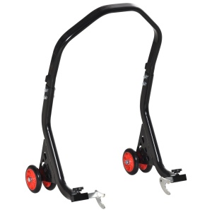 Stender spate Universal de Ridicare pentru Motociclete pana la 200 kg, Negru - Img 4