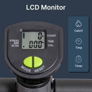 Stepper Fitness – Cu Maner Reglabil, Monitor LCD & Pedale Sigure - Img 4
