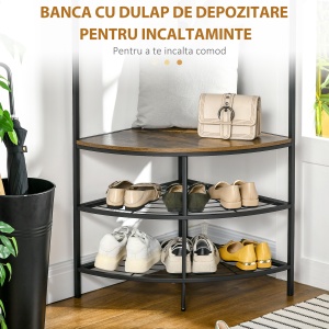 Suport Haina Colt – Banca, Pantofar & Carlige Stil Industrial - Img 6