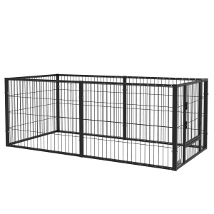 tarc Animale – 6 Panouri Reglabile pentru Joaca & Exercitii - Img 1