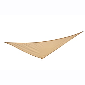 Tendone parasole triangolare, Beige, 6x6x6m - Img 1