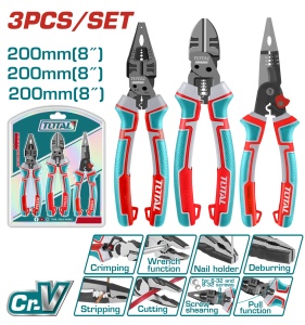 TOTAL - SET 3 CLESTI MULTIFUNCTIONALI Cr-V