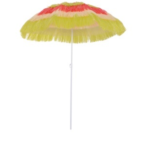 Umbrelă Hawaiană Portabilă, Acoperitoare Ø160cm, Impermeabilă, Înălțime până la 180cm - Img 1