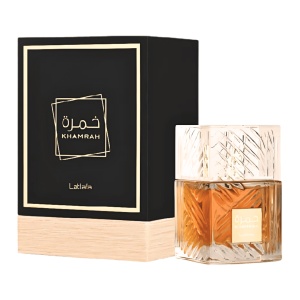 Khamrah Lattafa EDP 100ml – Parfum Unisex Gurmand, Scorțișoară și Vanilie