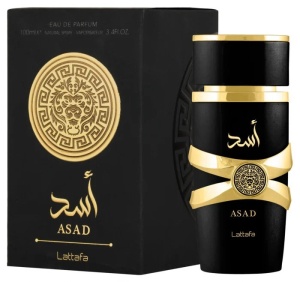 Asad Lattafa EDP 100ml – Parfum Bărbați, Oriental, Vanilie și Cafea - Img 2