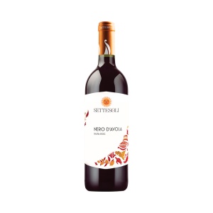 SETTESOLI VIN ROSU SEC NERO D'AVOLA DOC 750ML