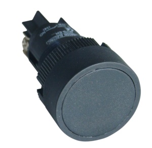 Buton, corp din material plastic, negru