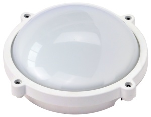 CIL LED cu grad de protectie,rotund, carcasă mat. plastic