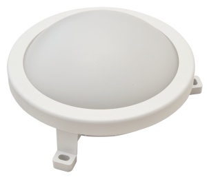CIL.LED cu grad de protecţie, rotund, carcasă mat.plastic - Img 1