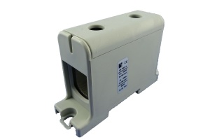 Cleme terminale conexiune Cu-Al 150mm² montare pe sina DIN 35mm 290A (Al) 320A ( Cu)