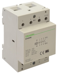 Contactor modular de instalaţii