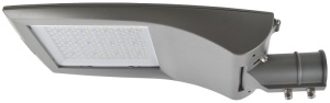 Corp de iluminat stradal, cu dispersor plan din sticlă