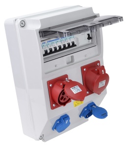 Cutie de distribuție,cu protecție, complet echipată - Img 2