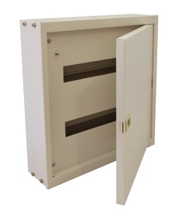 Cutie modulară de distribuţie PT, metalică,albă (RAL9016)