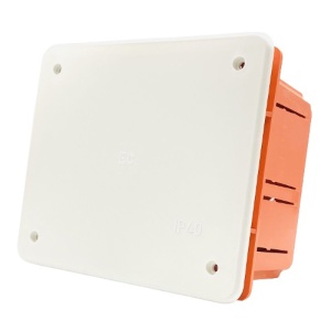 Doza de distributie derivatie 120x100x70mm din plastic incastrata IP40