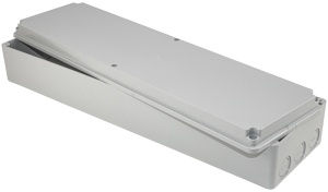Doză electronică din material plastic cu capac plin