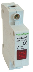 Lampă de semnalizare modulară cu LED, roşu