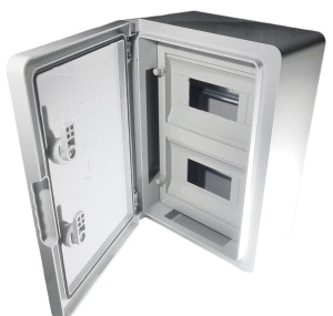 Panou electric ABS pentru distributie 350x250mm IP65 IK10 16 module