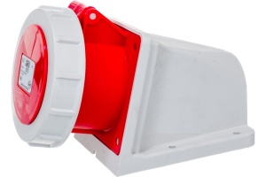 Priza trifazica aplicata 5 poli 16A 3P+N+E 6h CEE 380V IP67 - Img 3