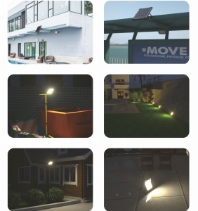 Proiector LED 30W 4800lm lumină naturală 4000K cu panou solar , cablu 5 metri , telecomandă si senzor de mișcare, acoperire 100-150m² - Img 3
