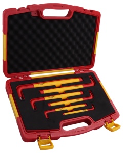 Set de chei imbus izolate la 1000 V, 6 buc