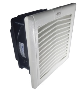 Ventilator 152x152mm cu filtru si grilaj pentru tablouri electrice 22W 93m3/h 230V IP54 - Img 1