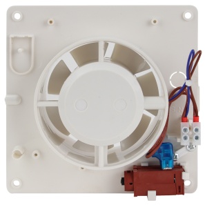 Ventilator de baie cu jaluzele aut., rulment cu bile - Img 3
