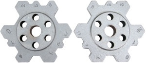 Bacuri pentru presa HX120B, profil hexagonal