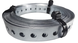 Banda perforata 26x1mm cu gauri de 8mm - Img 2