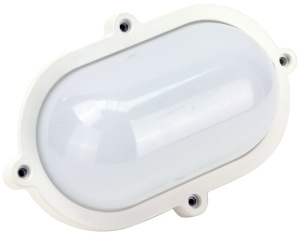 CIL LED cu grad de protectie,oval, carcasă mat. plastic - Img 2