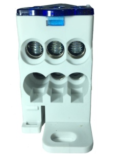 Clema de distributie 160A capac intrare 1x6-16mm2 + 1x10-70mm2 iesire 6x2,5-16mm2 - Img 2