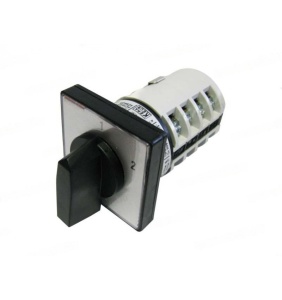 Comutator Dahlander 32A 11kW 3 poli 0-1-2 industrial cu came PACO rotativ IP40 - Img 3