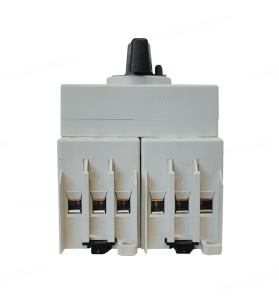 Comutator sursa 3x63A 3 poli 63A 1-0-2 rotativ modular montare pe sina - Img 3