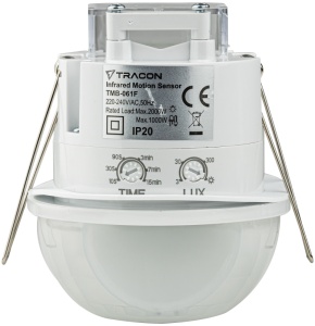 Detector de mişcare infraroşupentru coridor, ST, alb - Img 2
