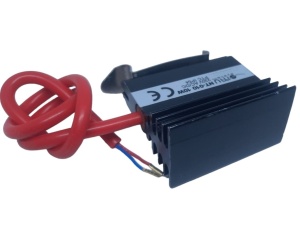 Incalzitor PTC rezistenta pentru tablouri electrice 10W montare pe sina DIN 35mm 230V IP54 - Img 2