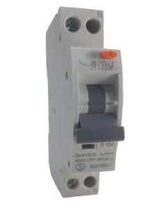 Intrerupator RCBO 16A curba B 30mA automat cu protectie diferentiala 1 modul 1P+N 6kA IP20 - Img 3